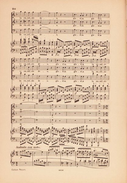 Messe No. 1, F dur. 1