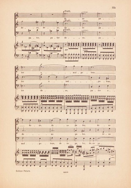 Messe No. 1, F dur. 1