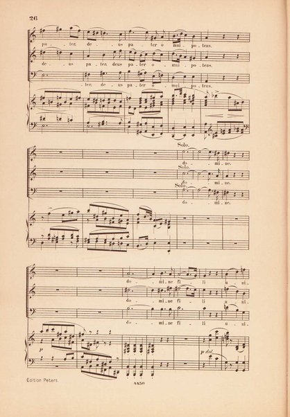Messe No. 1, F dur. 1