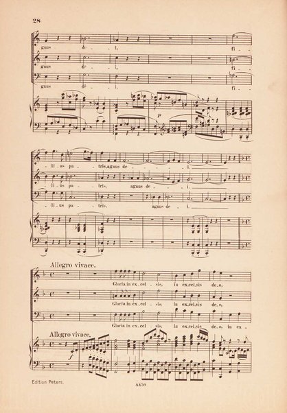 Messe No. 1, F dur. 1