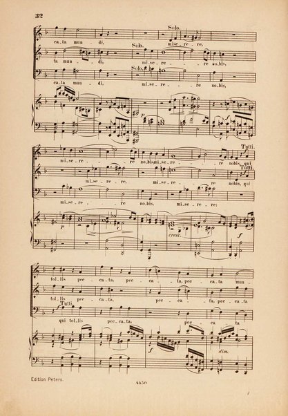 Messe No. 1, F dur. 1