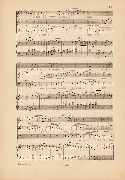 Messe No. 1, F dur. 1
