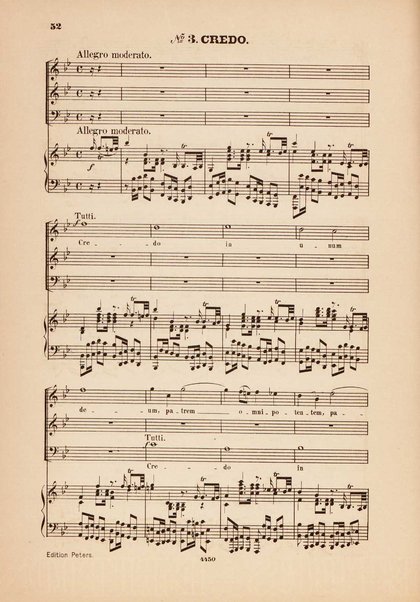 Messe No. 1, F dur. 1