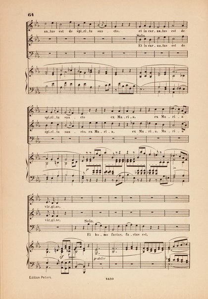 Messe No. 1, F dur. 1