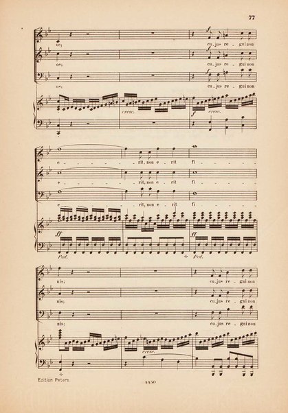 Messe No. 1, F dur. 1