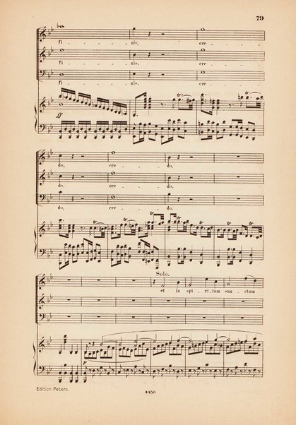 Messe No. 1, F dur. 1