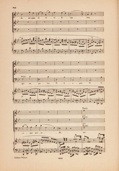 Messe No. 1, F dur. 1
