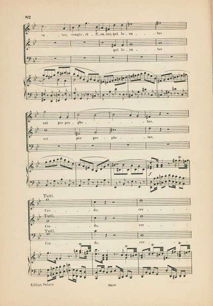 Messe No. 1, F dur. 1