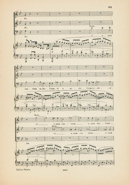 Messe No. 1, F dur. 1