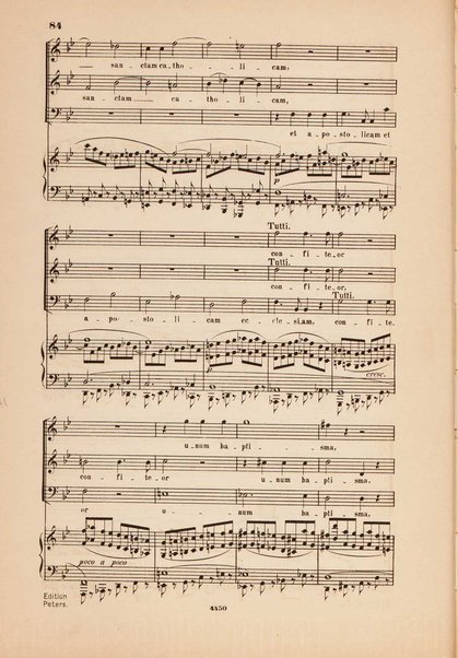 Messe No. 1, F dur. 1