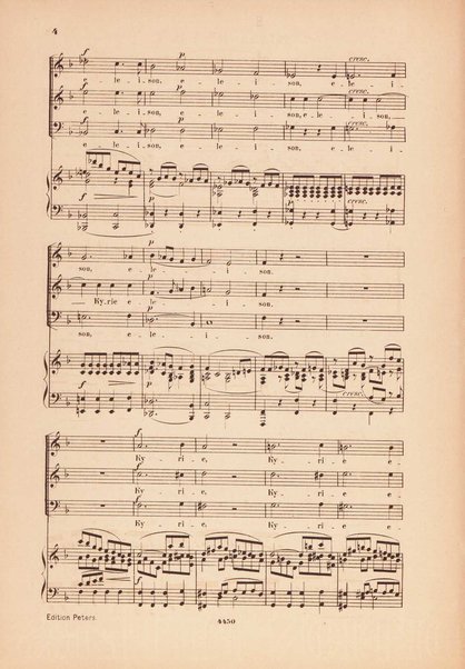 Messe No. 1, F dur. 1