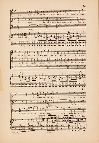 Messe No. 1, F dur. 1