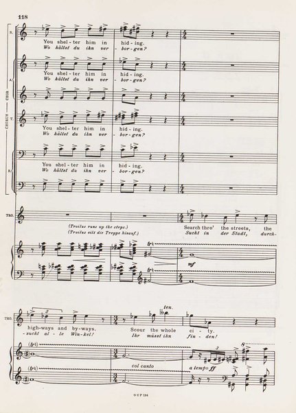 Troilus and Cressida : opera in three acts / libretto by Christopher Hassall ; german translation by Ernst Roth ; music by William Walton
