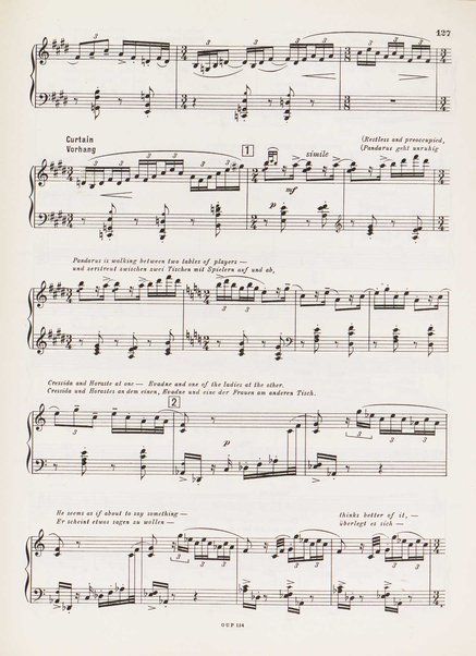 Troilus and Cressida : opera in three acts / libretto by Christopher Hassall ; german translation by Ernst Roth ; music by William Walton