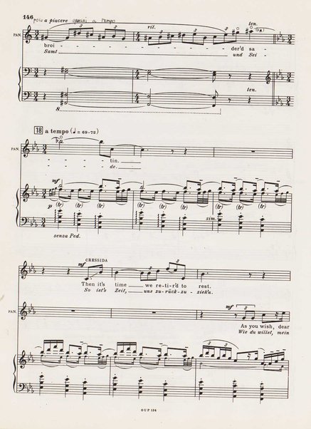 Troilus and Cressida : opera in three acts / libretto by Christopher Hassall ; german translation by Ernst Roth ; music by William Walton