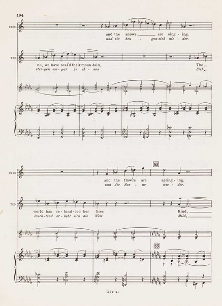 Troilus and Cressida : opera in three acts / libretto by Christopher Hassall ; german translation by Ernst Roth ; music by William Walton