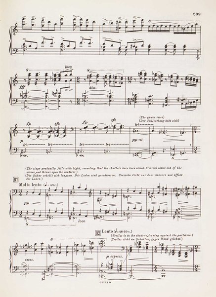 Troilus and Cressida : opera in three acts / libretto by Christopher Hassall ; german translation by Ernst Roth ; music by William Walton