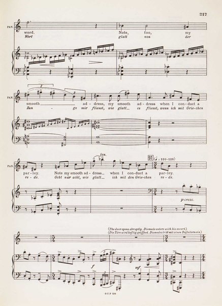 Troilus and Cressida : opera in three acts / libretto by Christopher Hassall ; german translation by Ernst Roth ; music by William Walton