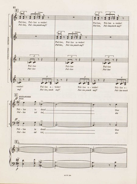 Troilus and Cressida : opera in three acts / libretto by Christopher Hassall ; german translation by Ernst Roth ; music by William Walton