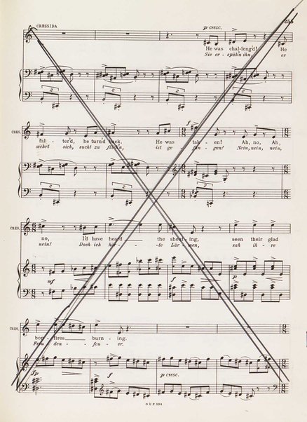 Troilus and Cressida : opera in three acts / libretto by Christopher Hassall ; german translation by Ernst Roth ; music by William Walton