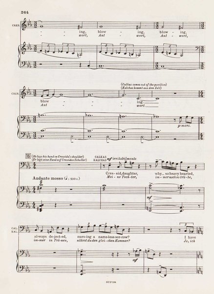 Troilus and Cressida : opera in three acts / libretto by Christopher Hassall ; german translation by Ernst Roth ; music by William Walton