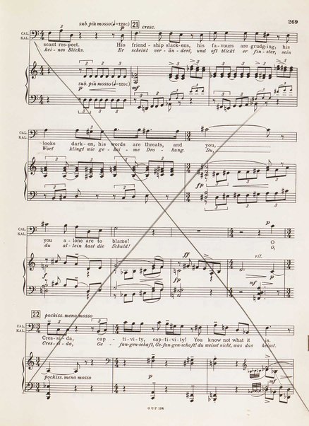 Troilus and Cressida : opera in three acts / libretto by Christopher Hassall ; german translation by Ernst Roth ; music by William Walton