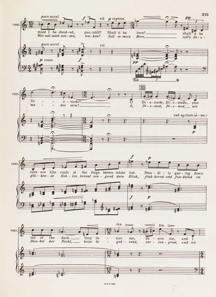 Troilus and Cressida : opera in three acts / libretto by Christopher Hassall ; german translation by Ernst Roth ; music by William Walton