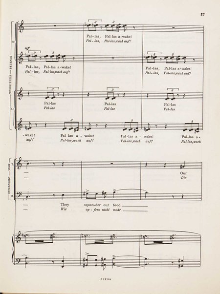 Troilus and Cressida : opera in three acts / libretto by Christopher Hassall ; german translation by Ernst Roth ; music by William Walton