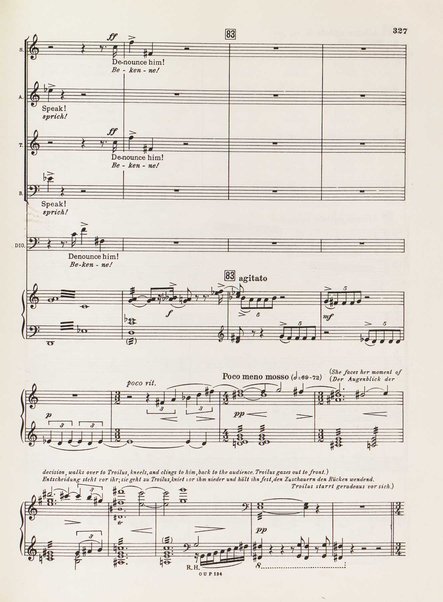 Troilus and Cressida : opera in three acts / libretto by Christopher Hassall ; german translation by Ernst Roth ; music by William Walton