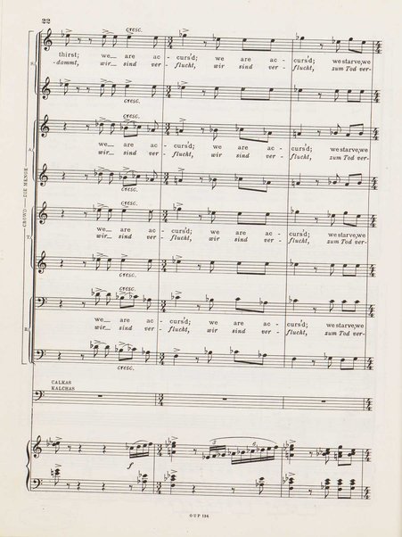 Troilus and Cressida : opera in three acts / libretto by Christopher Hassall ; german translation by Ernst Roth ; music by William Walton