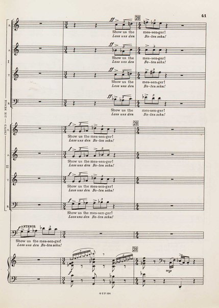 Troilus and Cressida : opera in three acts / libretto by Christopher Hassall ; german translation by Ernst Roth ; music by William Walton