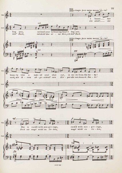 Troilus and Cressida : opera in three acts / libretto by Christopher Hassall ; german translation by Ernst Roth ; music by William Walton