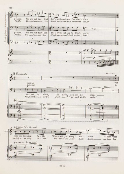 Troilus and Cressida : opera in three acts / libretto by Christopher Hassall ; german translation by Ernst Roth ; music by William Walton