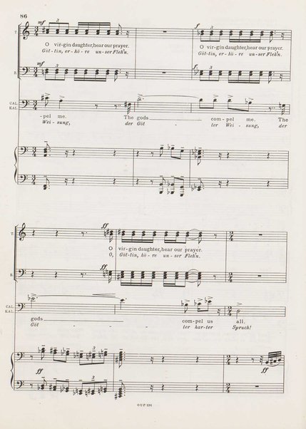 Troilus and Cressida : opera in three acts / libretto by Christopher Hassall ; german translation by Ernst Roth ; music by William Walton