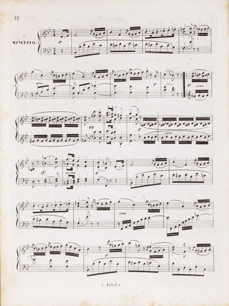 Sonata in si bemolle maggiore per pianoforte solo : op. 22 / composta da L. van Beethoven