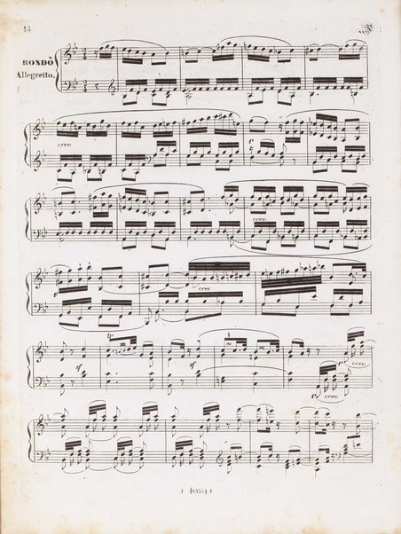 Sonata in si bemolle maggiore per pianoforte solo : op. 22 / composta da L. van Beethoven