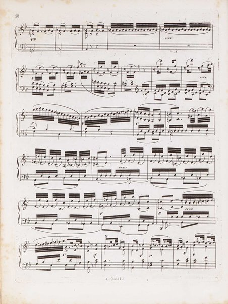 Sonata in si bemolle maggiore per pianoforte solo : op. 22 / composta da L. van Beethoven