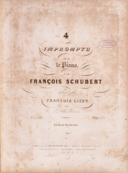 4 improptu pour le piano. 2.