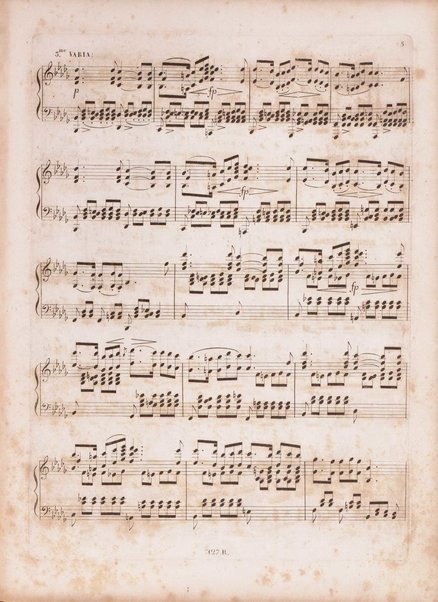 4 improptu pour le piano. 2.