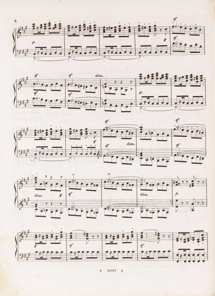 Scherzo a capriccio (fa diesis minore) per pianoforte / di F. Mendelssohn Bartholdy