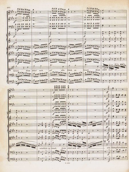 Euryanthe : grosse romantische Oper in drei Aufzügen / Dichtung von Helmine von Chezy ; geb: Freyinn von Klencke ; in Musik gesetzt von Carl Maria von Weber