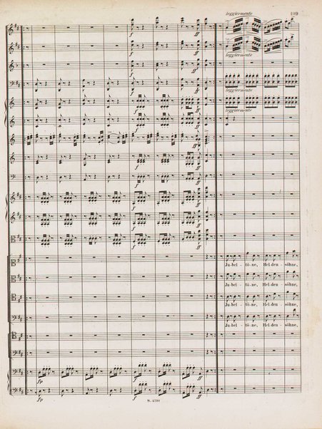 Euryanthe : grosse romantische Oper in drei Aufzügen / Dichtung von Helmine von Chezy ; geb: Freyinn von Klencke ; in Musik gesetzt von Carl Maria von Weber