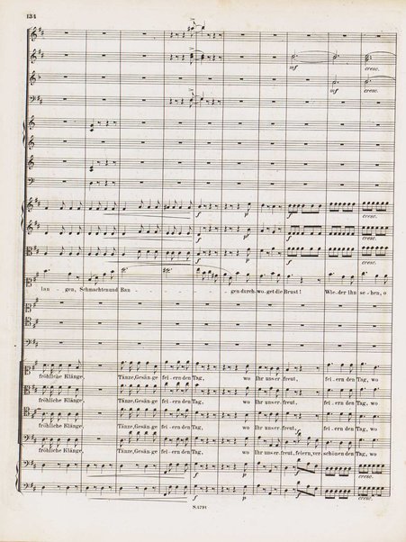 Euryanthe : grosse romantische Oper in drei Aufzügen / Dichtung von Helmine von Chezy ; geb: Freyinn von Klencke ; in Musik gesetzt von Carl Maria von Weber