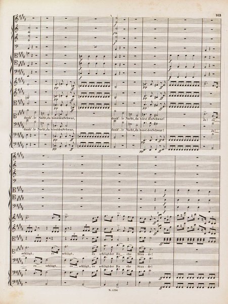 Euryanthe : grosse romantische Oper in drei Aufzügen / Dichtung von Helmine von Chezy ; geb: Freyinn von Klencke ; in Musik gesetzt von Carl Maria von Weber