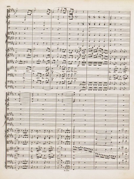 Euryanthe : grosse romantische Oper in drei Aufzügen / Dichtung von Helmine von Chezy ; geb: Freyinn von Klencke ; in Musik gesetzt von Carl Maria von Weber