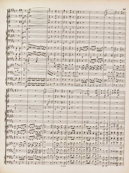 Euryanthe : grosse romantische Oper in drei Aufzügen / Dichtung von Helmine von Chezy ; geb: Freyinn von Klencke ; in Musik gesetzt von Carl Maria von Weber