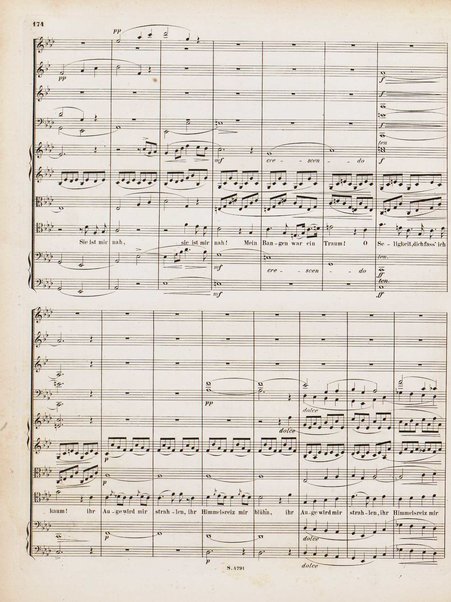 Euryanthe : grosse romantische Oper in drei Aufzügen / Dichtung von Helmine von Chezy ; geb: Freyinn von Klencke ; in Musik gesetzt von Carl Maria von Weber