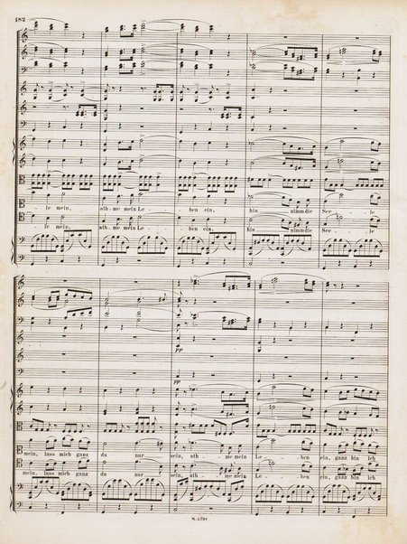 Euryanthe : grosse romantische Oper in drei Aufzügen / Dichtung von Helmine von Chezy ; geb: Freyinn von Klencke ; in Musik gesetzt von Carl Maria von Weber