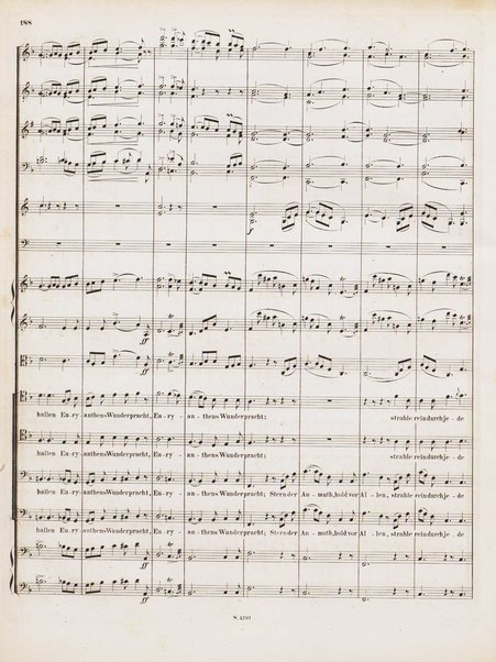 Euryanthe : grosse romantische Oper in drei Aufzügen / Dichtung von Helmine von Chezy ; geb: Freyinn von Klencke ; in Musik gesetzt von Carl Maria von Weber