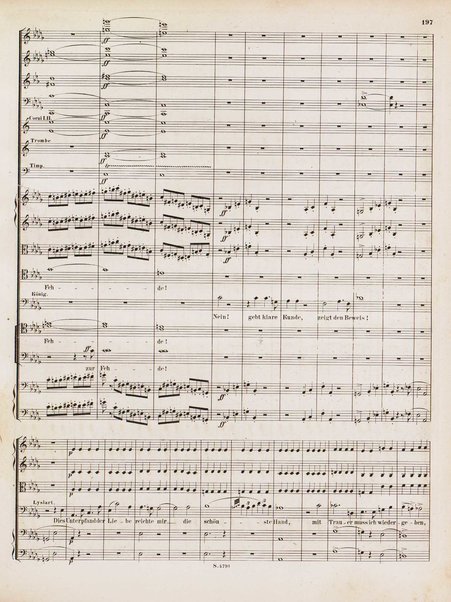 Euryanthe : grosse romantische Oper in drei Aufzügen / Dichtung von Helmine von Chezy ; geb: Freyinn von Klencke ; in Musik gesetzt von Carl Maria von Weber